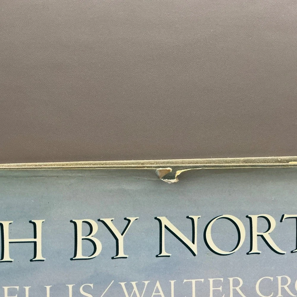 North by Northeast Ray Ellis Walter Cronkite 1986 First Edition Hardcover Art